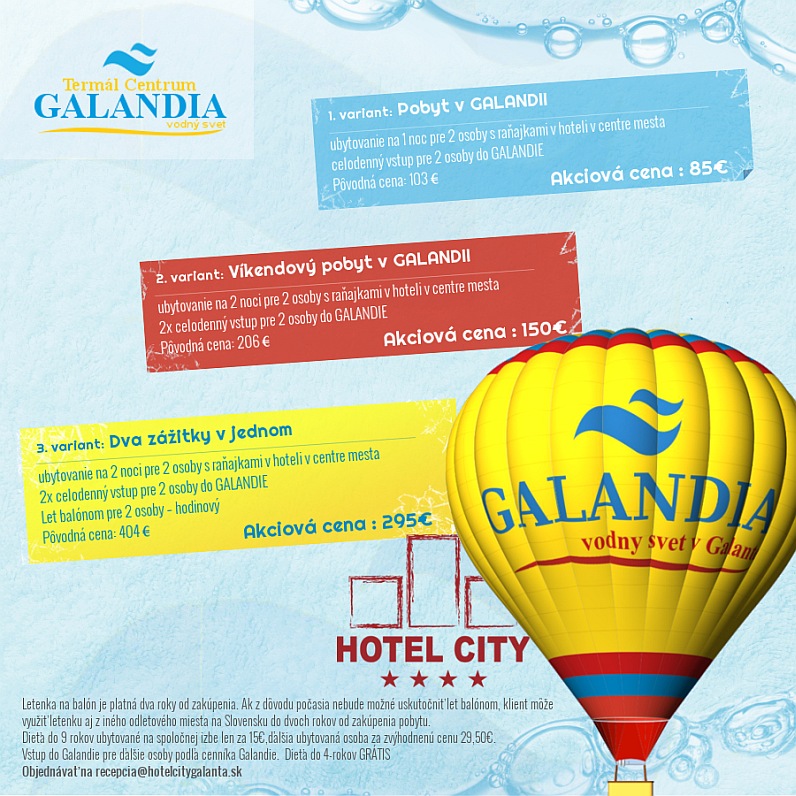 vikendove pobyty galandia m