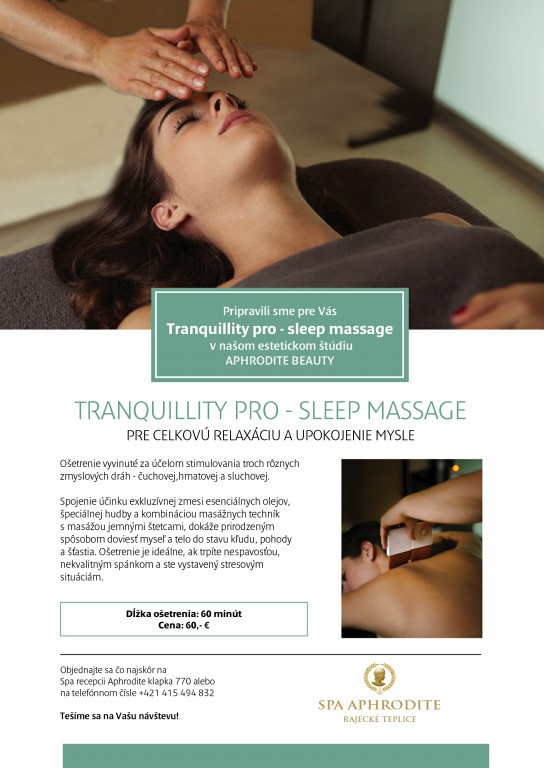 aphrodite tranquillity pro sleep massage