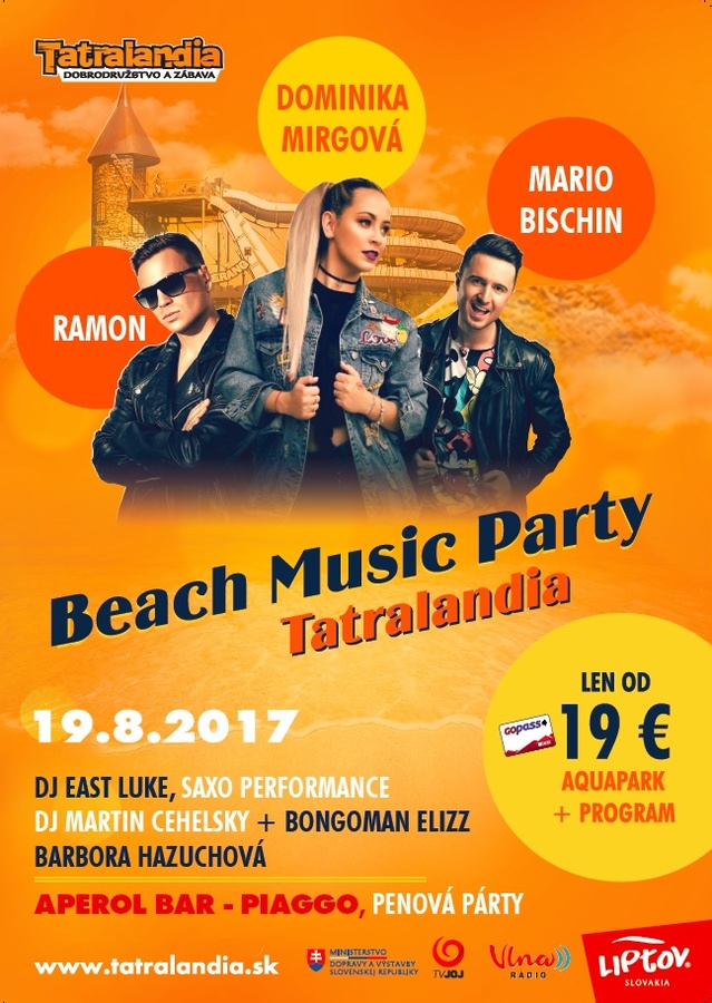csm beach music party tatralandia
