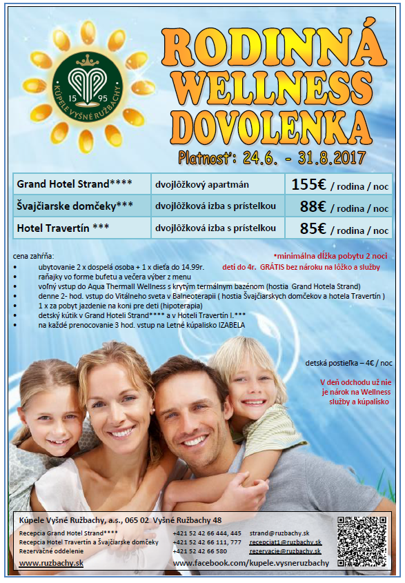 rodinna dovolenka v kupeloch vysne ruzbachy