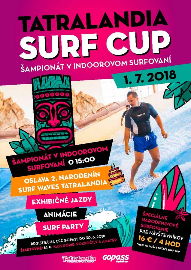 surfcup tatralandia 2018