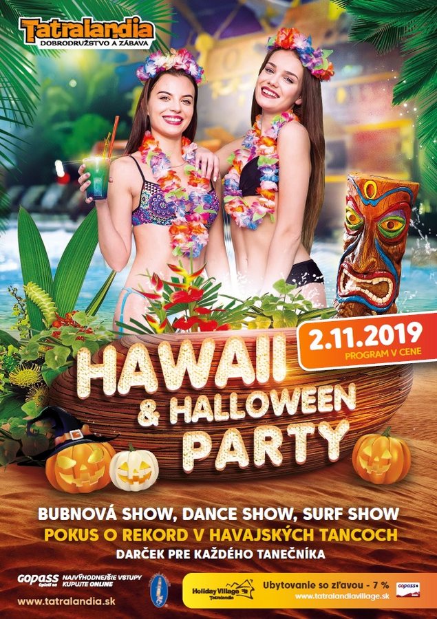 tatralandia hawai party