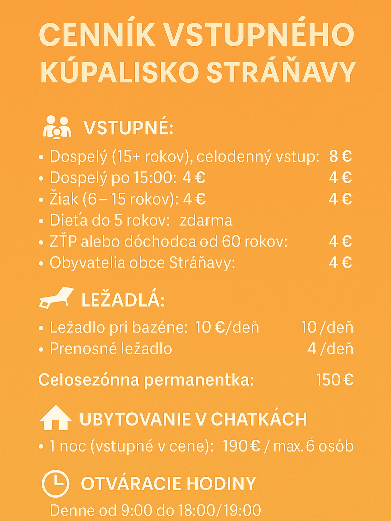 stranavy cennik